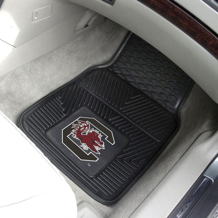 University of South Carolina 2-pc Vinyl Car Mat Set