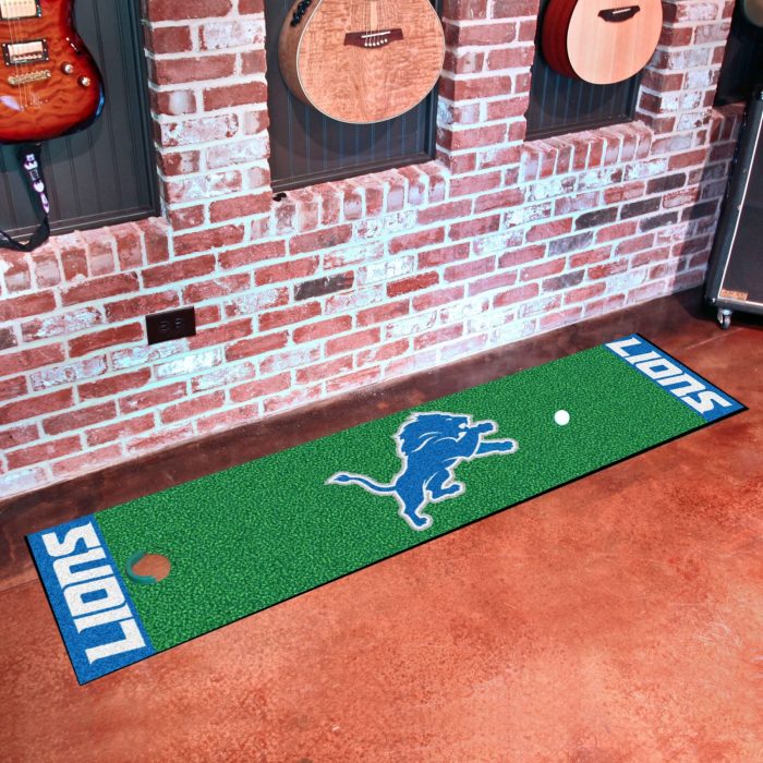 Detroit Lions Putting Green Mat