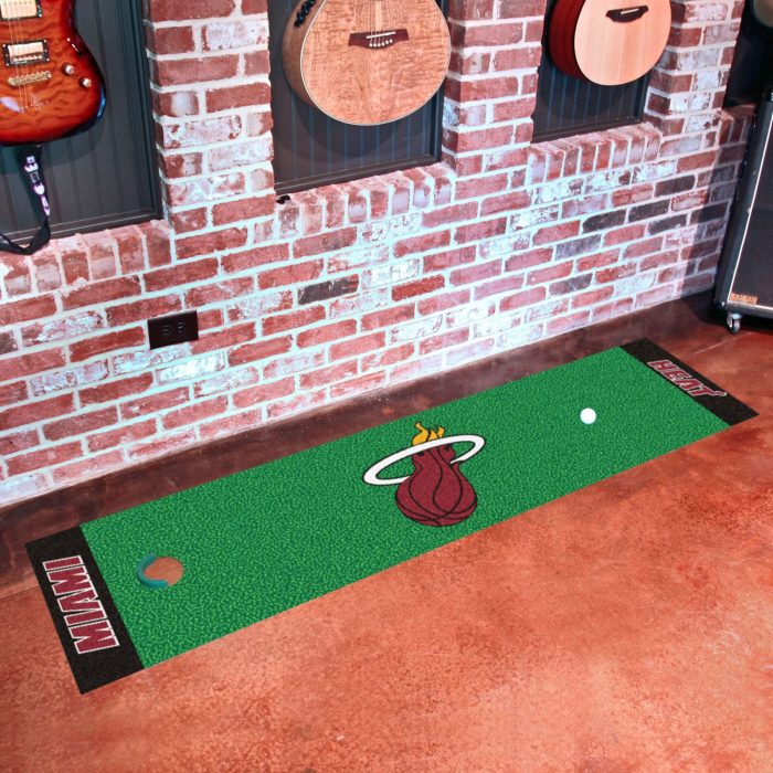 Miami Heat Putting Green Mat