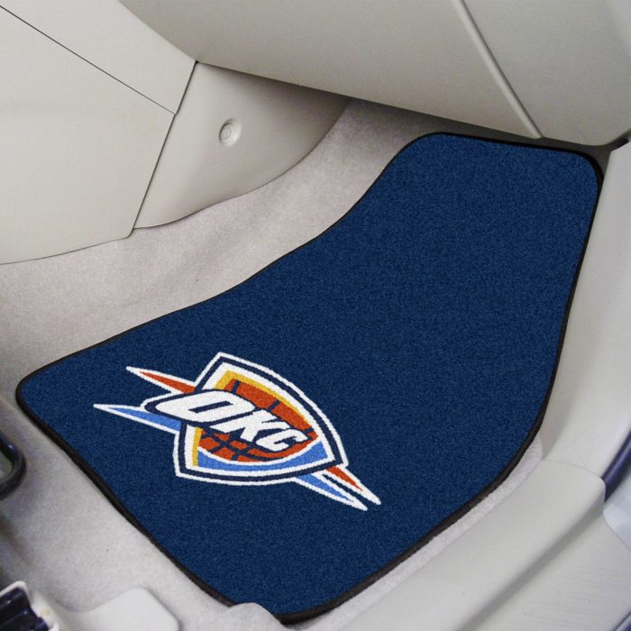 Oklahoma City Thunder 2-pc Carpet Car Mat Set