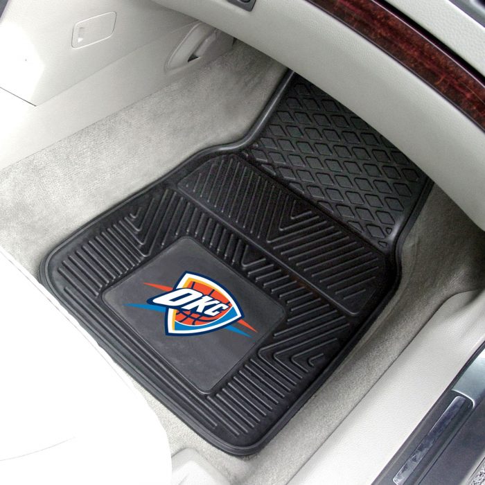 Oklahoma City Thunder 2-pc Vinyl Car Mat Set