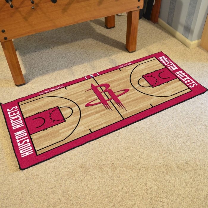 Houston Rockets NBA Court Runner