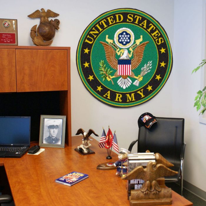 U.S. Army 44" Round Mat