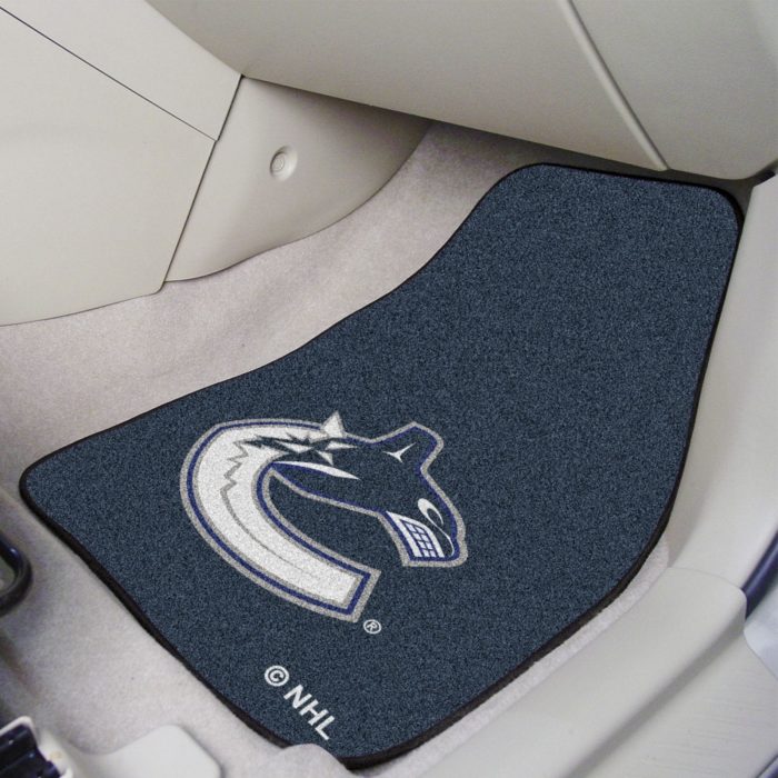 Vancouver Canucks 2-pc Carpet Car Mat Set