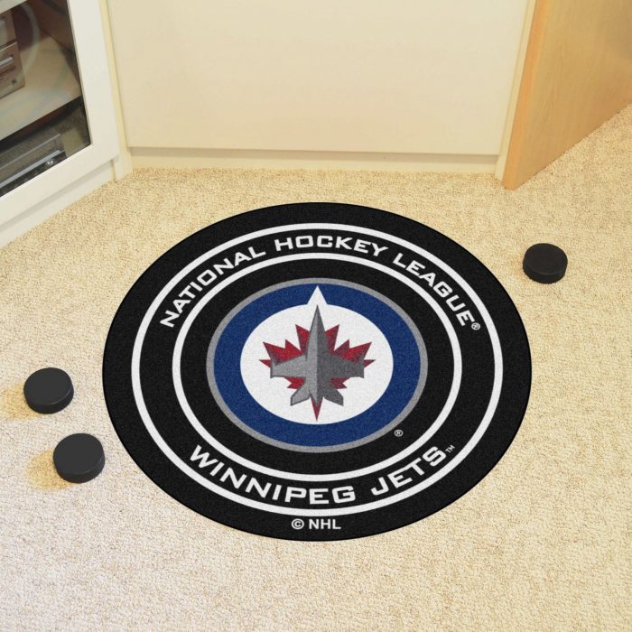 Winnipeg Jets Puck Mat