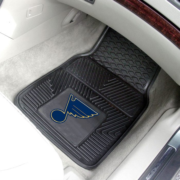 St. Louis Blues 2-pc Vinyl Car Mat Set