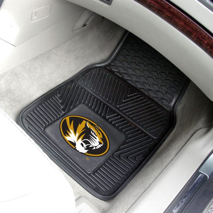 University of Missouri 2-pc Vinyl Car Mat Set