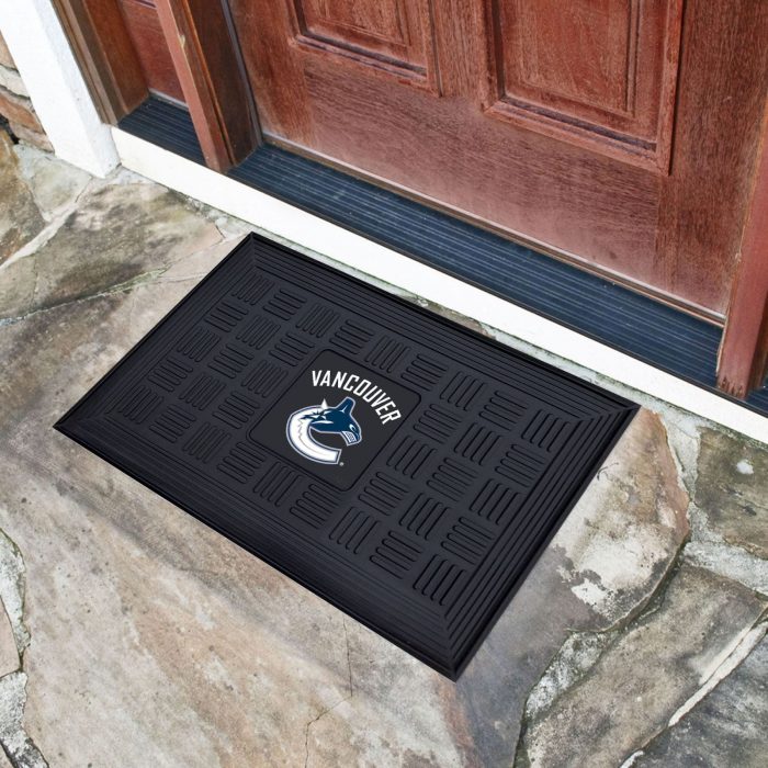 Vancouver Canucks Medallion Door Mat