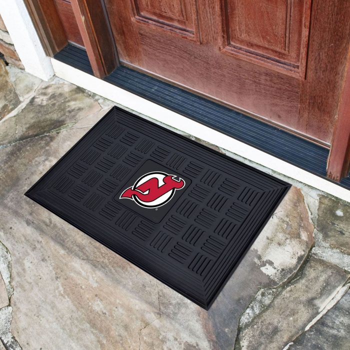 New Jersey Devils Medallion Door Mat