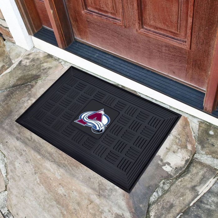 Colorado Avalanche Medallion Door Mat