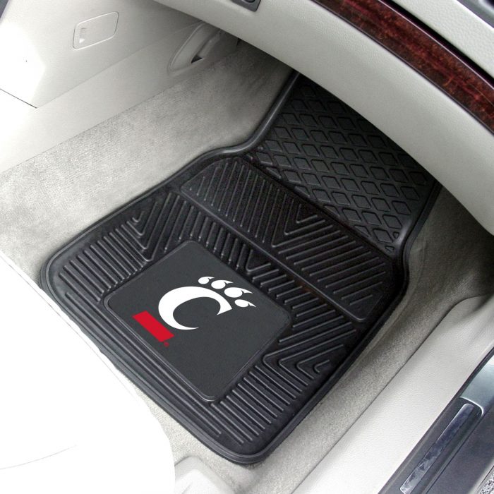 University of Cincinnati 2-pc Vinyl Car Mat Set