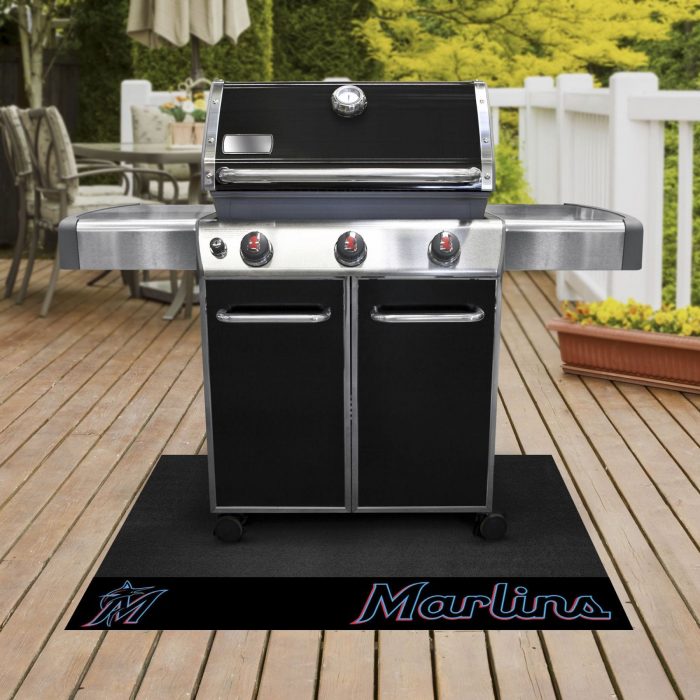 Miami Marlins Grill Mat