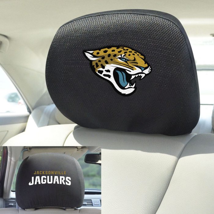 Jacksonville Jaguars Head Rest Cover