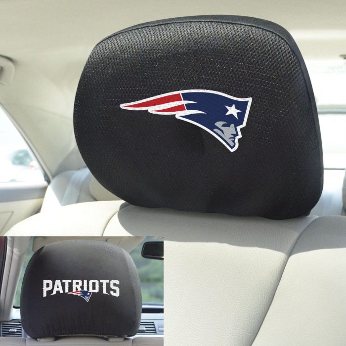 New England Patriots Head Rest Cover