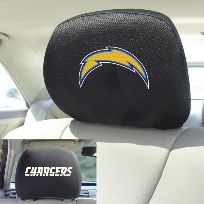 Los Angeles Chargers Head Rest Cover