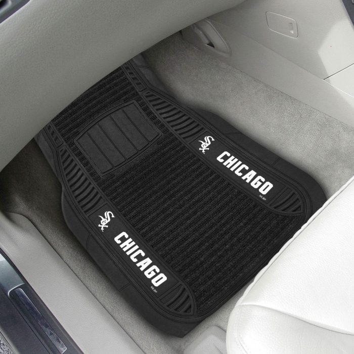 Chicago White Sox 2-pc Deluxe Car Mat Set