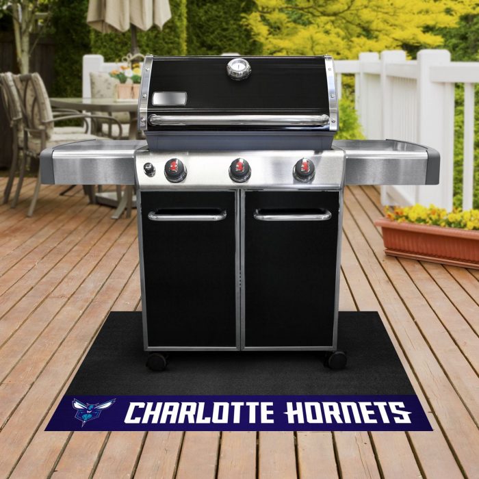 Charlotte Hornets Grill Mat