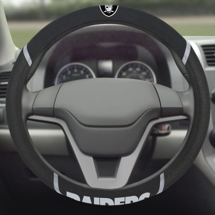 Oakland Raiders Steering Wheel Cover