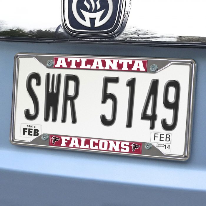 Atlanta Falcons License Plate Frame