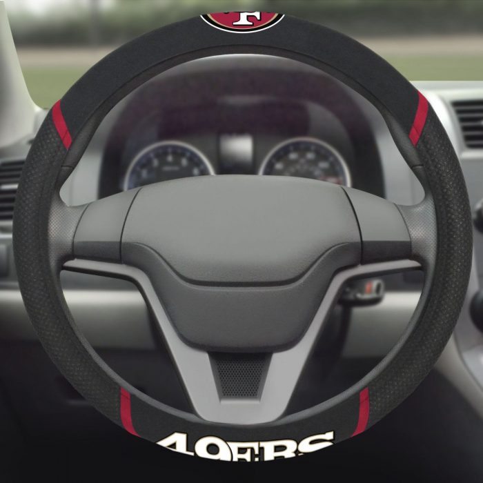 San Francisco 49ers Steering Wheel Cover