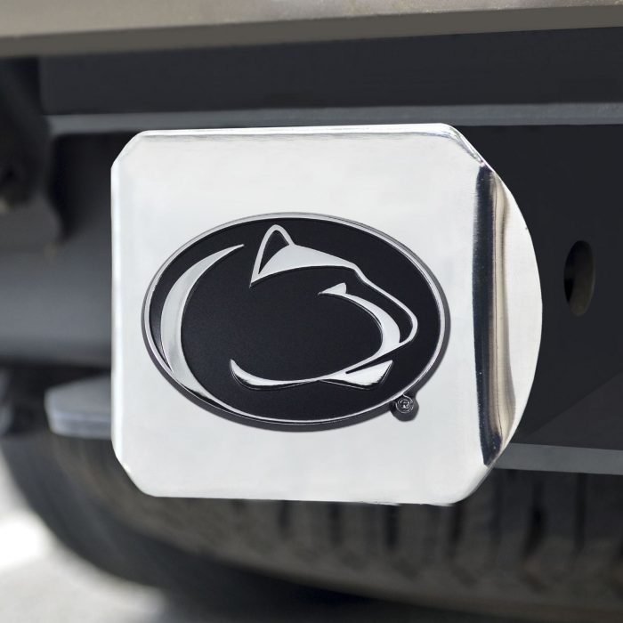 Penn State Hitch Cover - Chrome