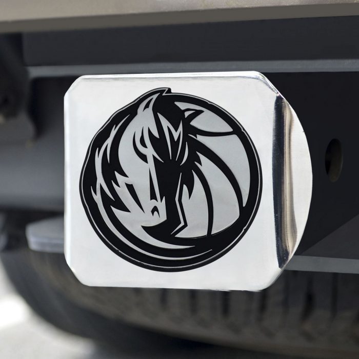 Dallas Mavericks Hitch Cover - Chrome