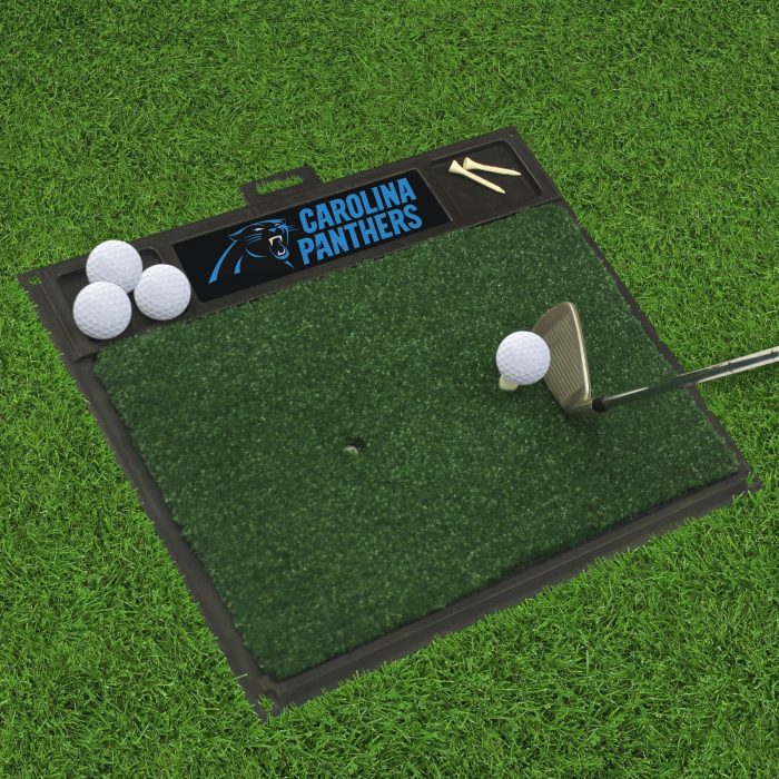 Carolina Panthers Golf Hitting Mat