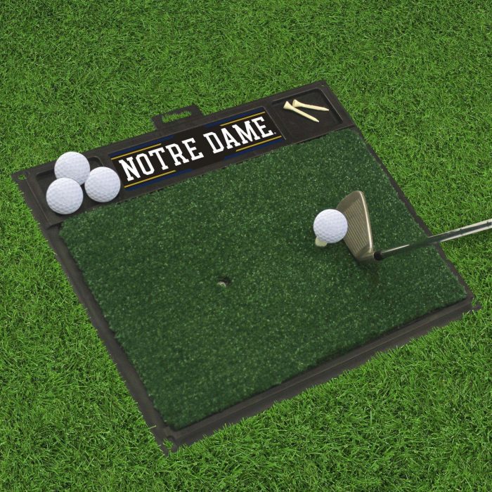 Notre Dame Golf Hitting Mat