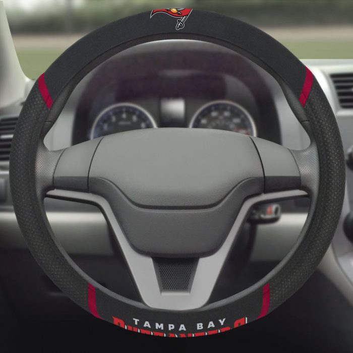 Tampa Bay Buccaneers Steering Wheel Cover