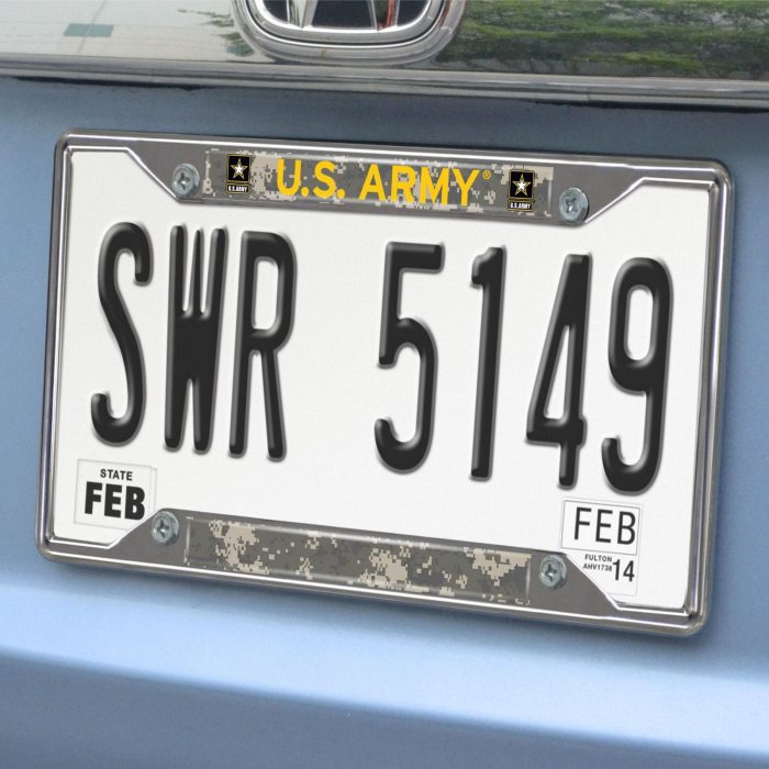 U.S. Army License Plate Frame