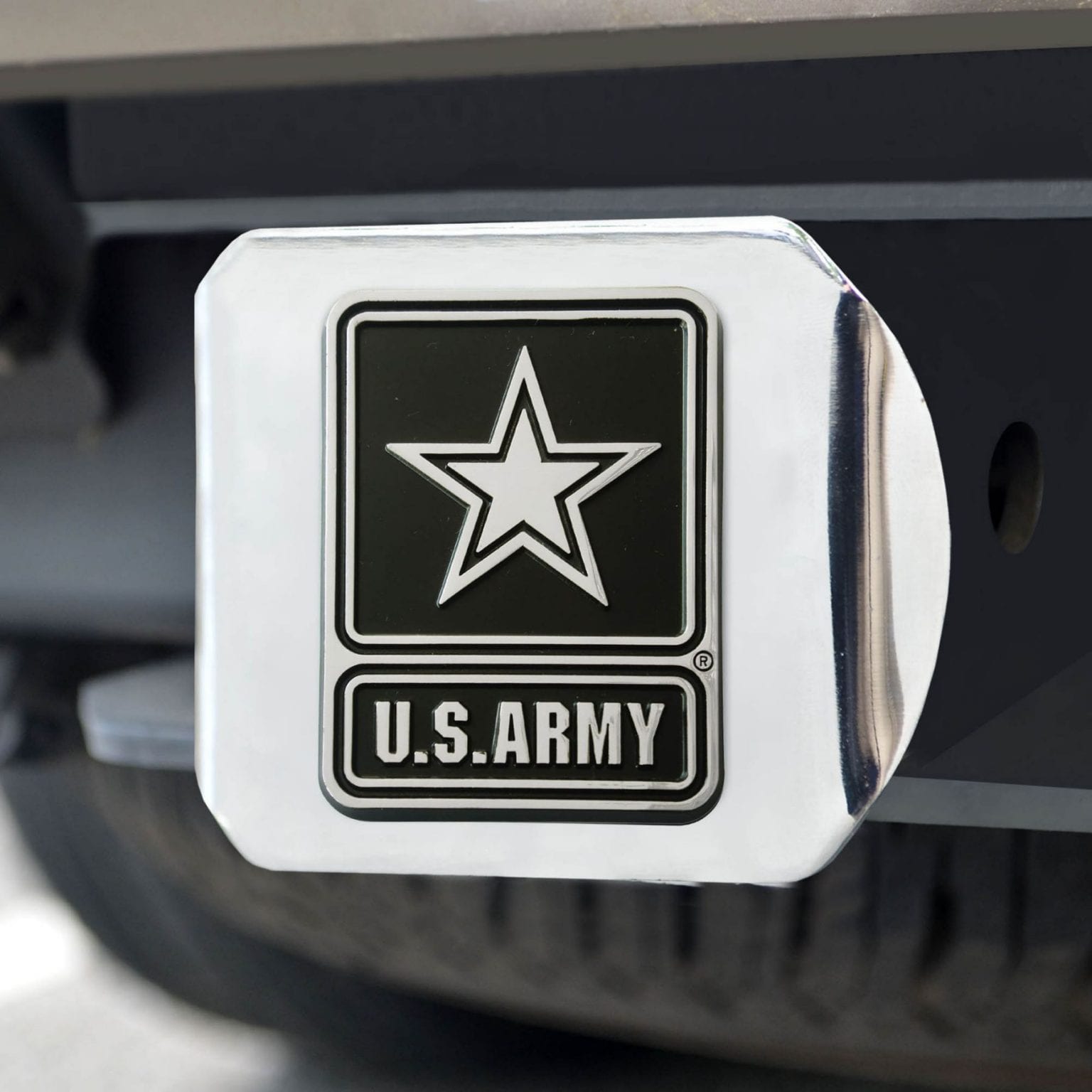 U.S. Army Hitch Cover - Chrome | Fanhood Gear