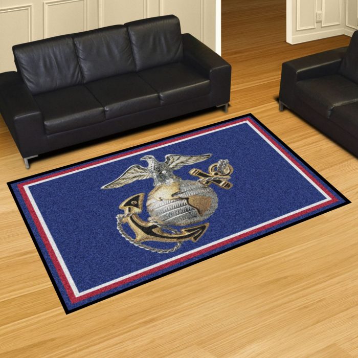 U.S. Marines 5x8 Rug