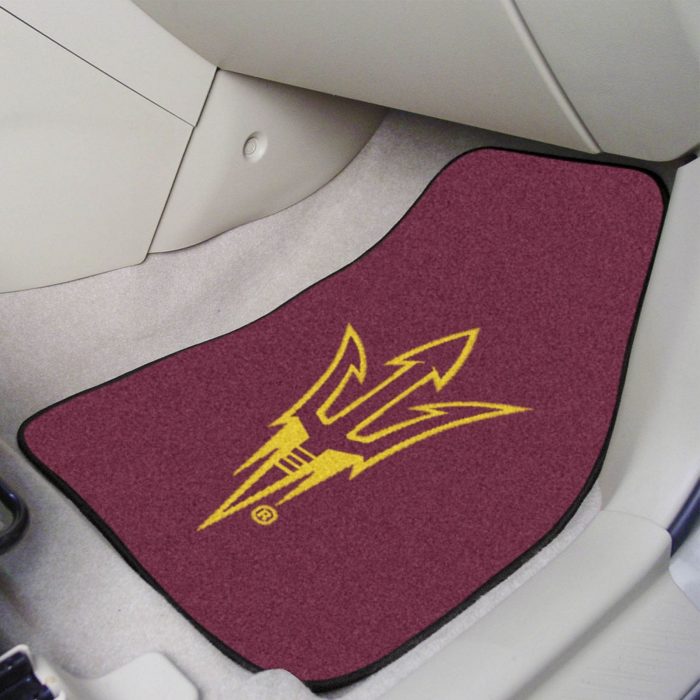 Arizona State University 2-pc Carpet Car Mat Set