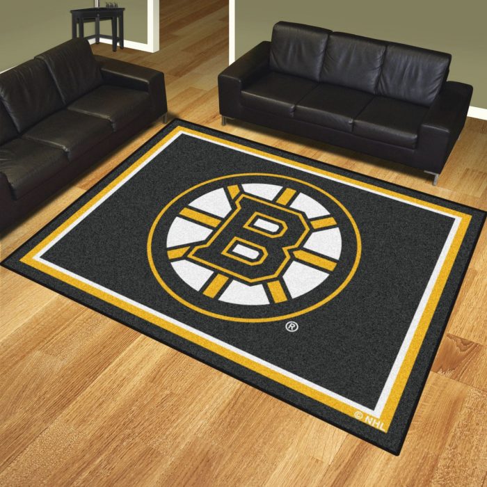 Boston Bruins 8x10 Rug