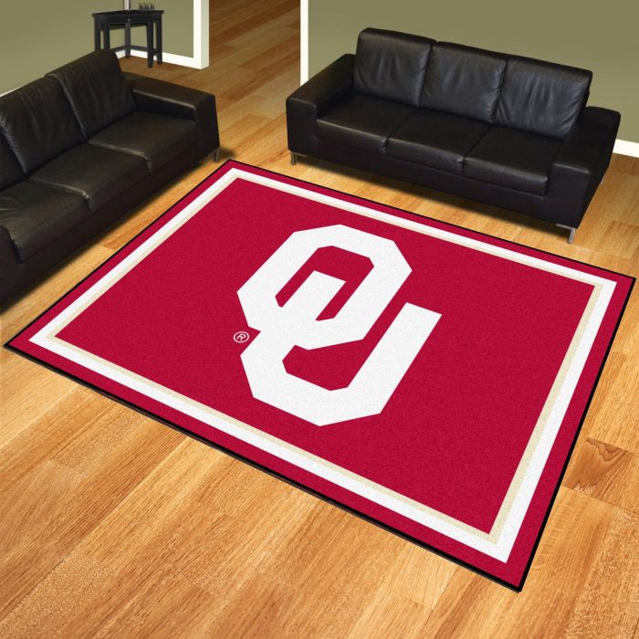 University of Oklahoma 8x10 Rug