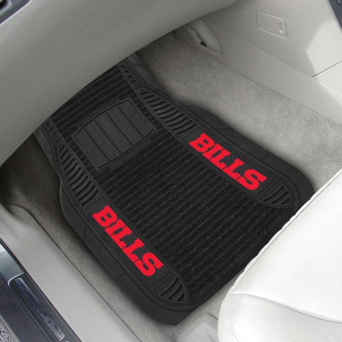 Buffalo Bills 2-pc Deluxe Car Mat Set