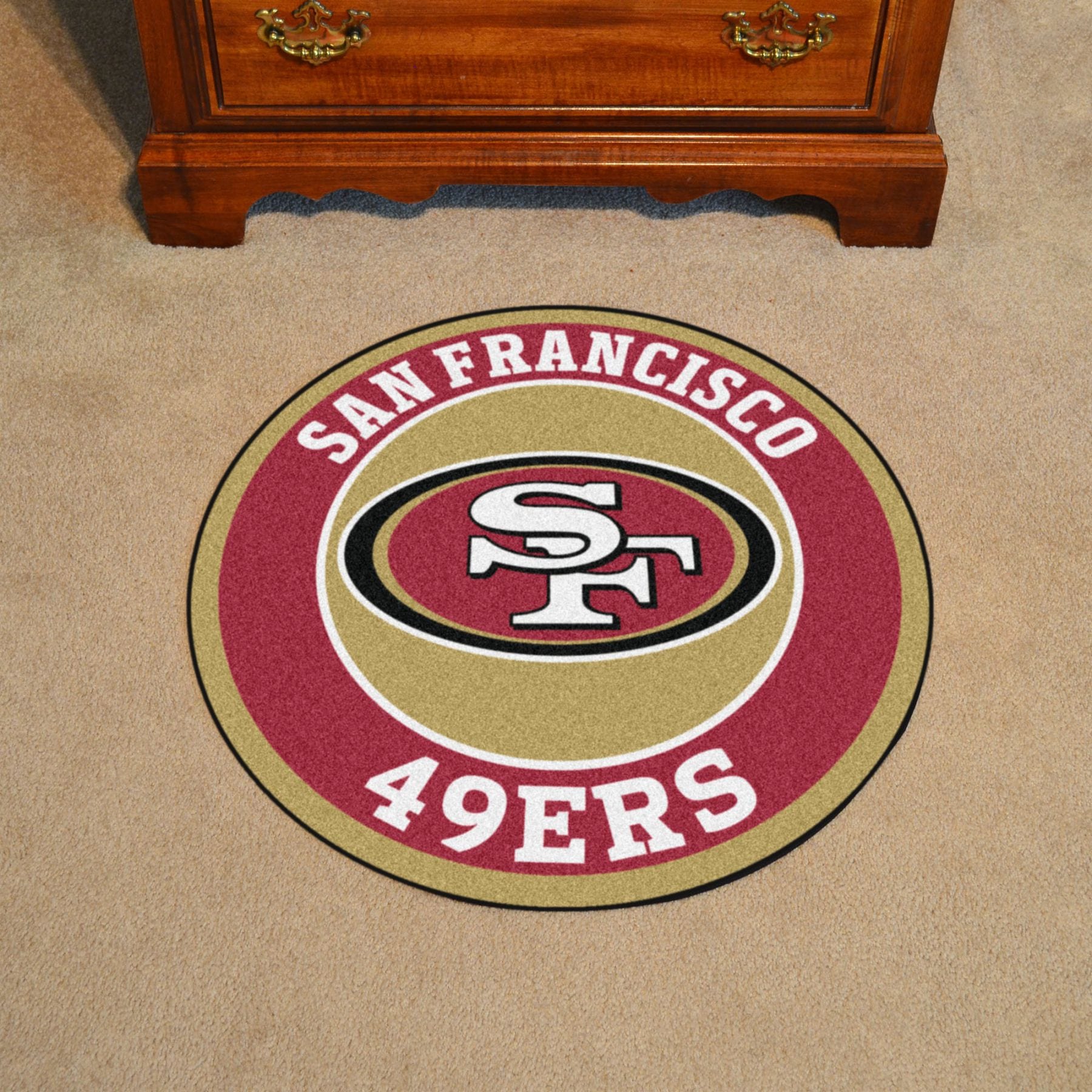 San Francisco 49ers Roundel Mat | Fanhood Gear