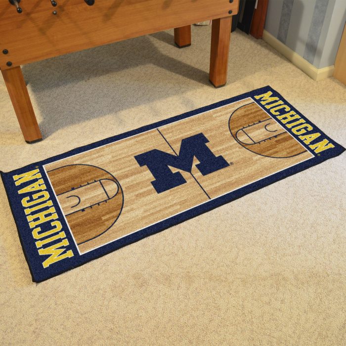 University of Michigan NCAA Basketball Runner