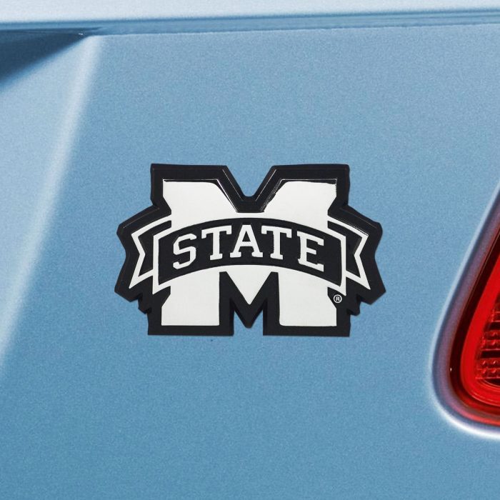 Mississippi State University Chrome Emblem