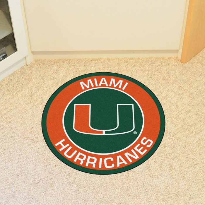 University of Miami Roundel Mat