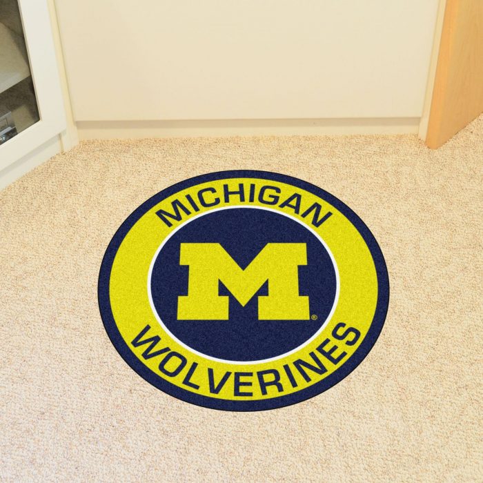 University of Michigan Roundel Mat