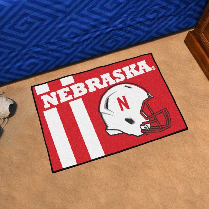 University of Nebraska Uniform Starter Mat