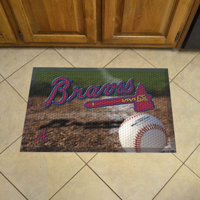 Atlanta Braves Scraper Mat