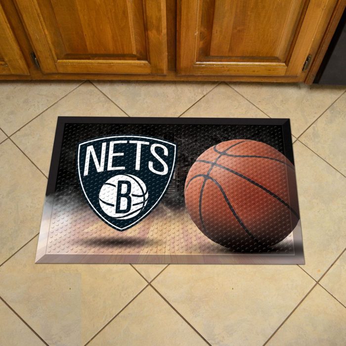 Brooklyn Nets Scraper Mat