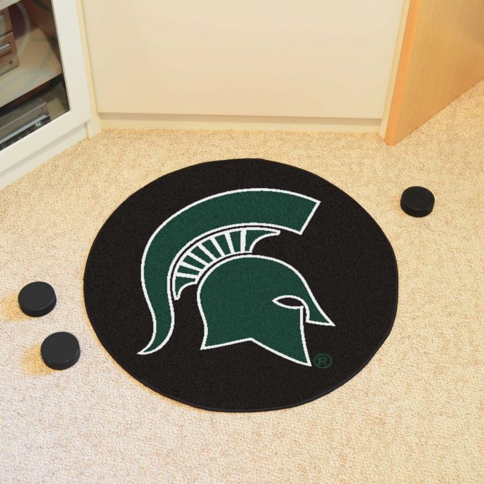 Michigan State University Puck Mat