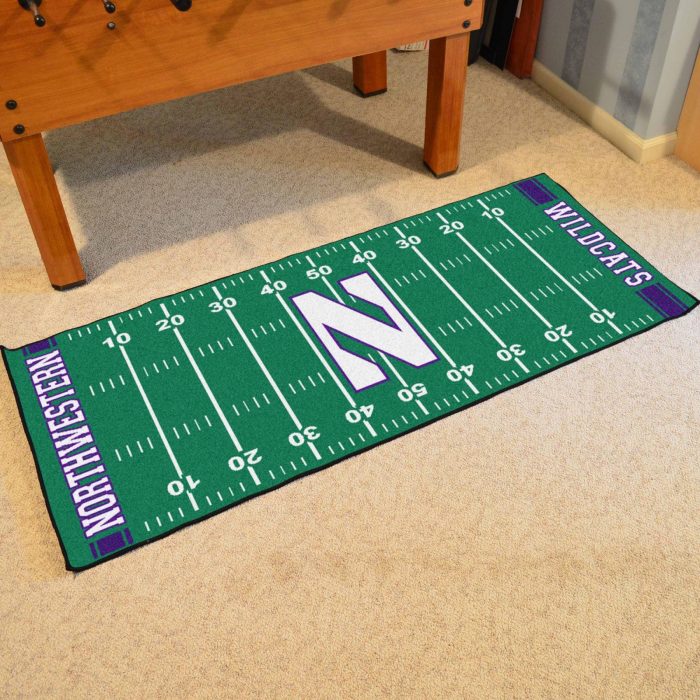 Northwestern University Football Field Runner