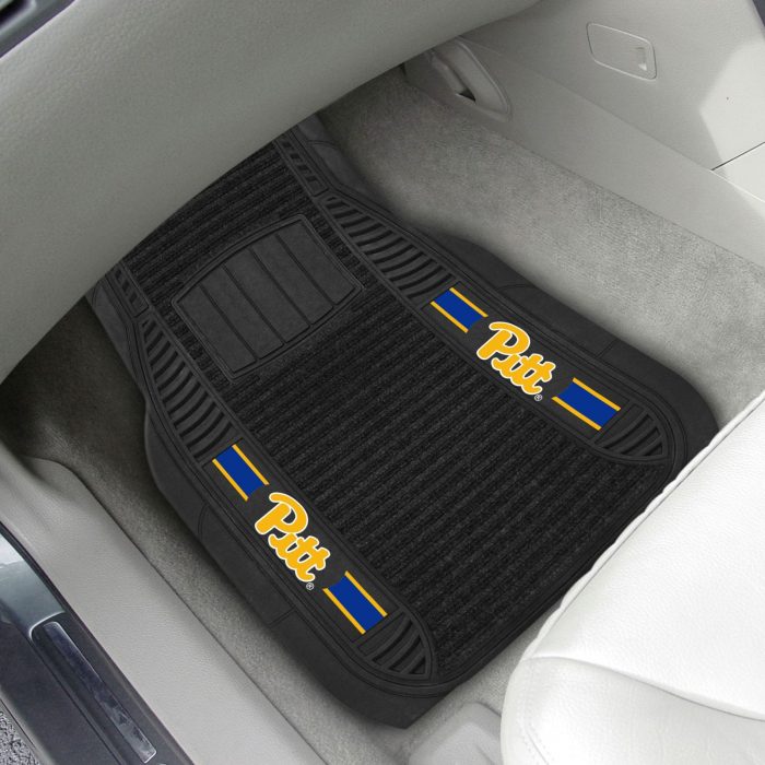 University of Pittsburgh 2-pc Deluxe Car Mat Set