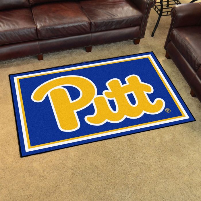 University of Pittsburgh 4x6 Rug