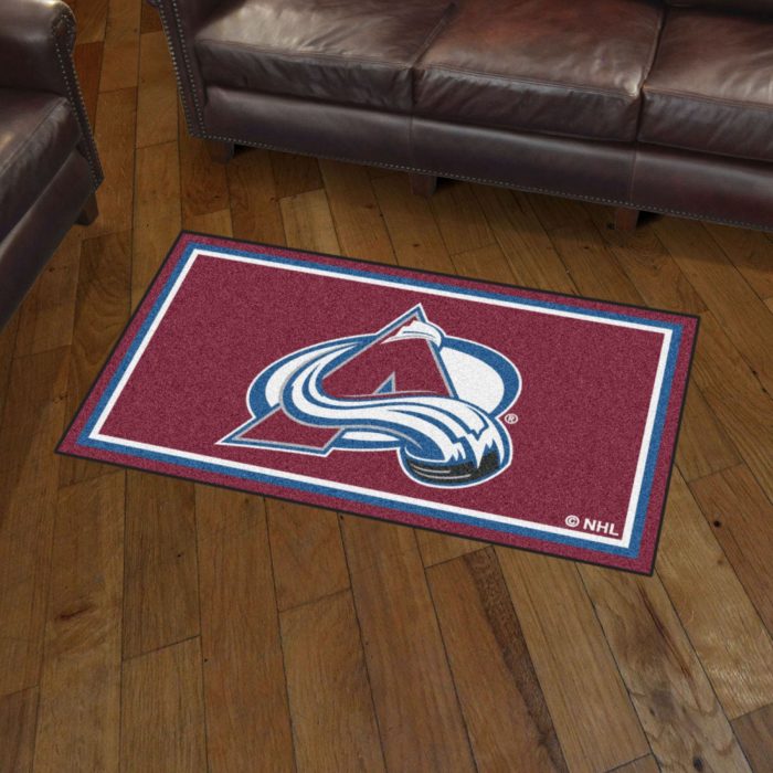 Colorado Avalanche 3x5 Rug