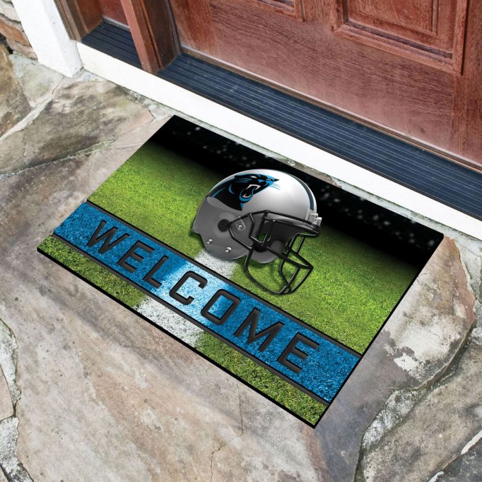 Carolina Panthers Crumb Rubber Door Mat